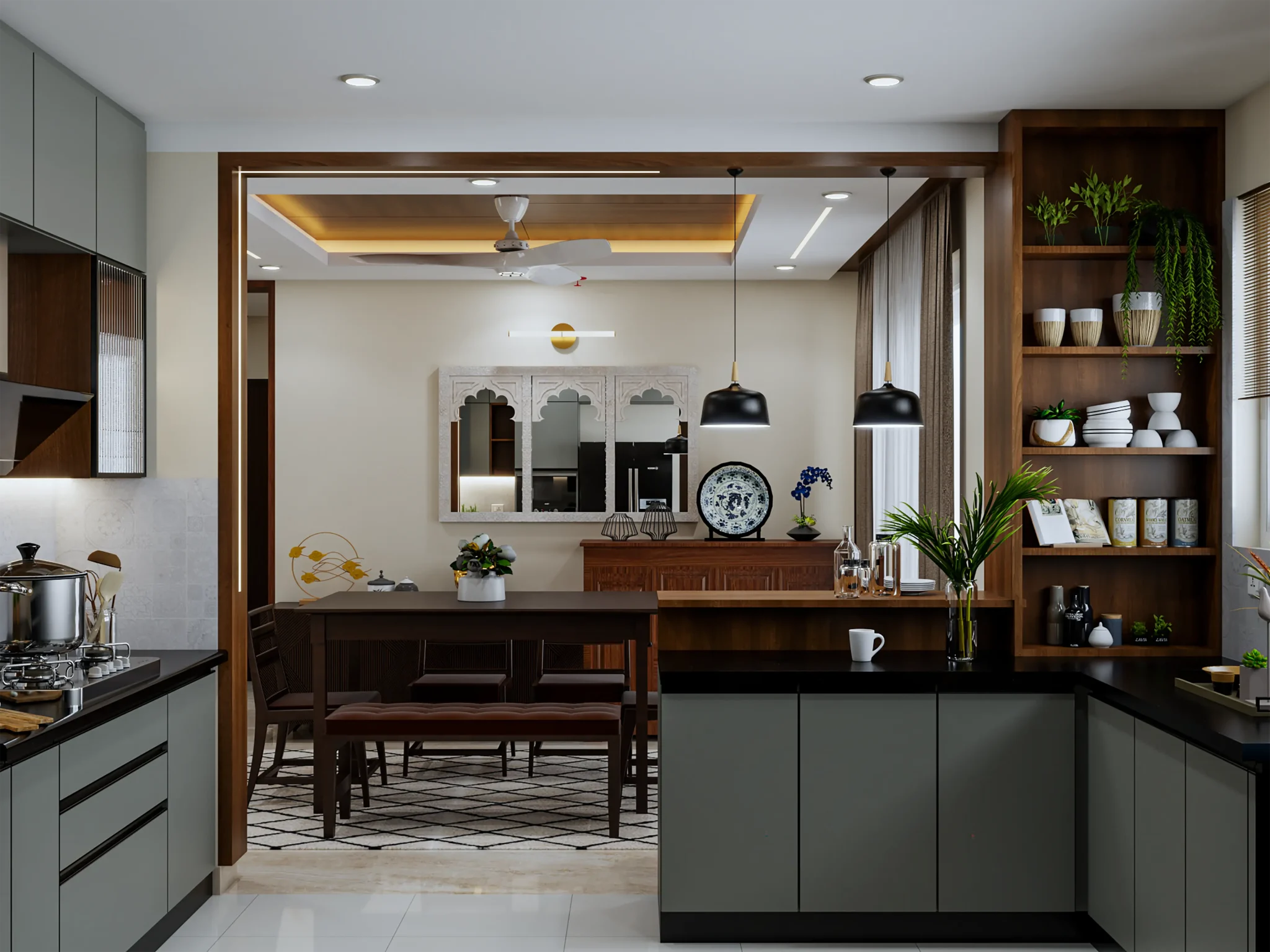 Modular Kitchen · 11